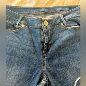 J.Jill weekender straight leg denim jeans